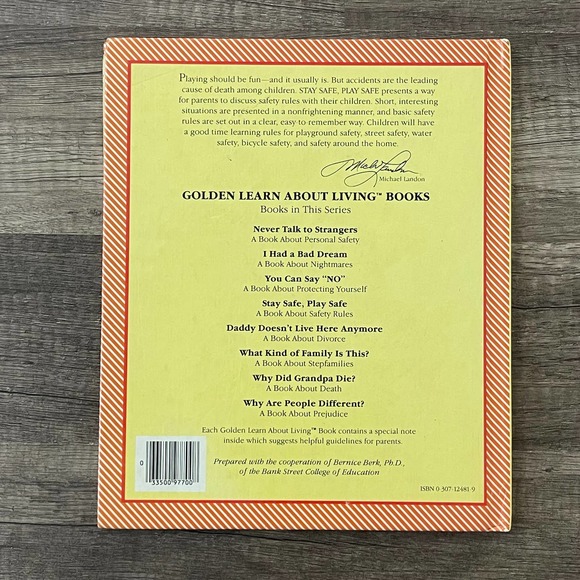 STAY SAFE, PLAY SAFE: A BOOK ABOUT SAFETY RULES by BARBARA SEULING | GOLDEN - Picture 2 of 11